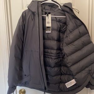 NWT Adidas Rain Ready Quilted urban parka